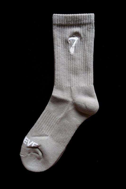 "Darius" Edition Cool Grey/Silver Be7ieve Sock